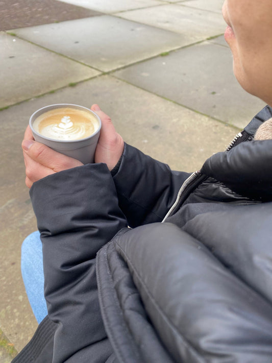 From a coffee sip ☕ to happiness for others 🤍